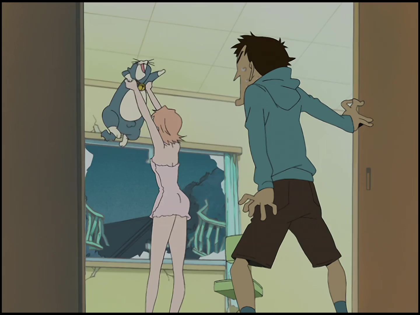 FLCL (Episode 5) Raw Clips (14).mp4